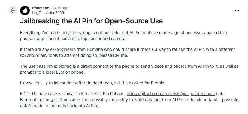 Title: The Downfall of Ai Pin: From Star AI Hardware to High-End E-Waste
