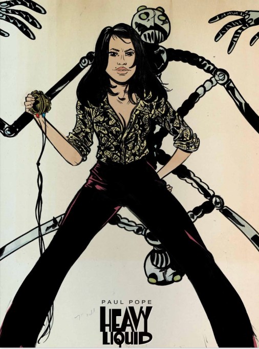 Paul Pope: Reemerging with a Flourish of Analog and Digital Art