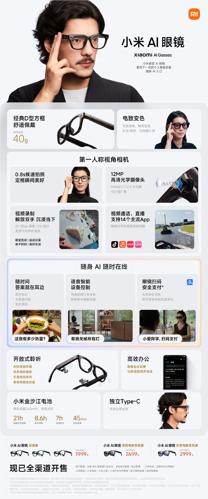 Revolutionizing Payment with Xiaomi AI Glasses: A Glimpse into the Future